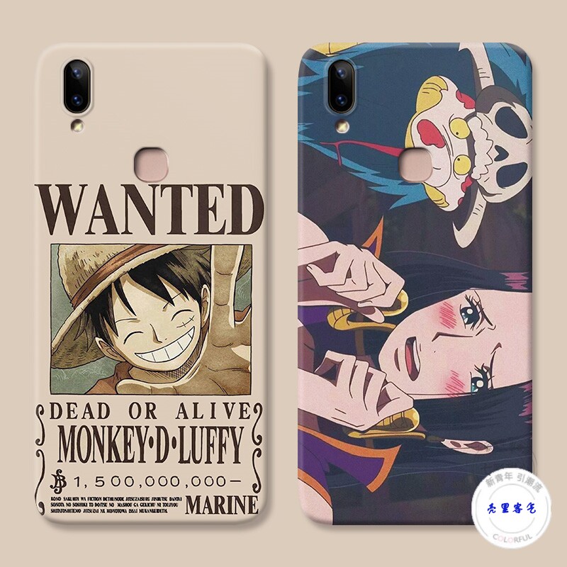适用于路飞女帝vivo y85手机壳y83y79y93y91可爱