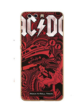 华为p10/plus/Mate9/Pro手机壳S8摇滚AC/DC适用交流/直流乐队三星