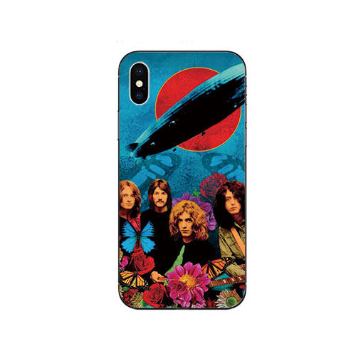 iphoneX苹果14/12pro手机壳小米6摇滚LedZeppelin适用齐柏林飞艇
