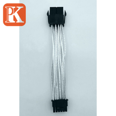 CPU8P母壳转12+4显卡线