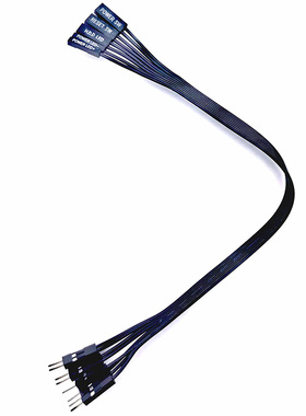 20cm/30cm/50CM主板开关硬盘LED/PLED/复位SW/电源SW延长线主板线