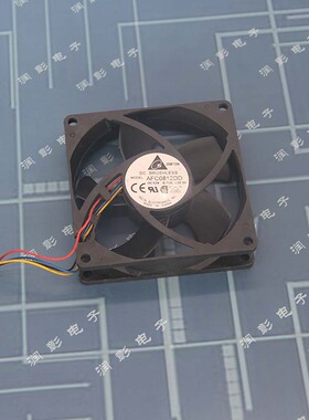 台达delta AFC0812DD 12V 0.75A 8020 8cm PWM大风量散热风扇