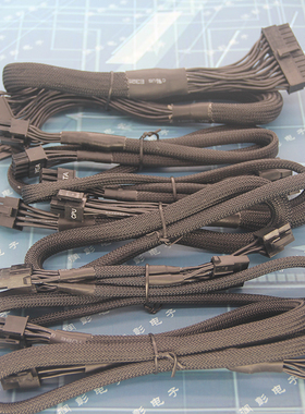 适用于EVGA电源模组线 G+G2G3P2T2GS650W 750CPU显卡6+2 硬盘SATA