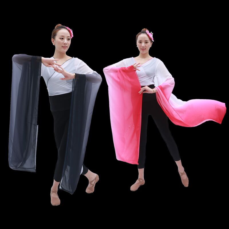 汉唐舞蹈服纱衣广袖上衣女古典舞