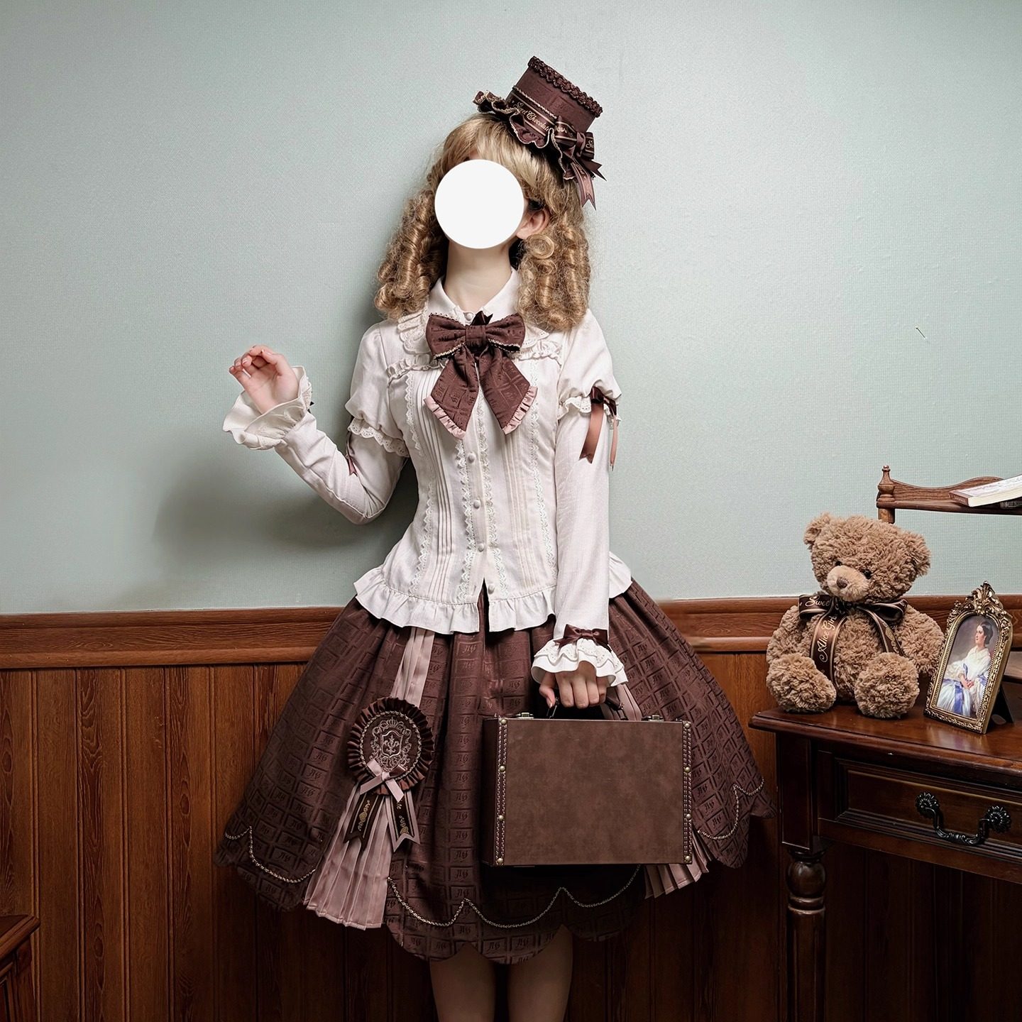 【定金】Alice girl原创新款 Lolita 熊熊板巧系列 衬衫,女装/女士精品,衬衫,淘宝优惠券,粉丝福利购,淘宝优惠卷