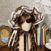 girl原创新款 Lolita海盐童话 Bnt头饰 Alice 蝴蝶结发箍