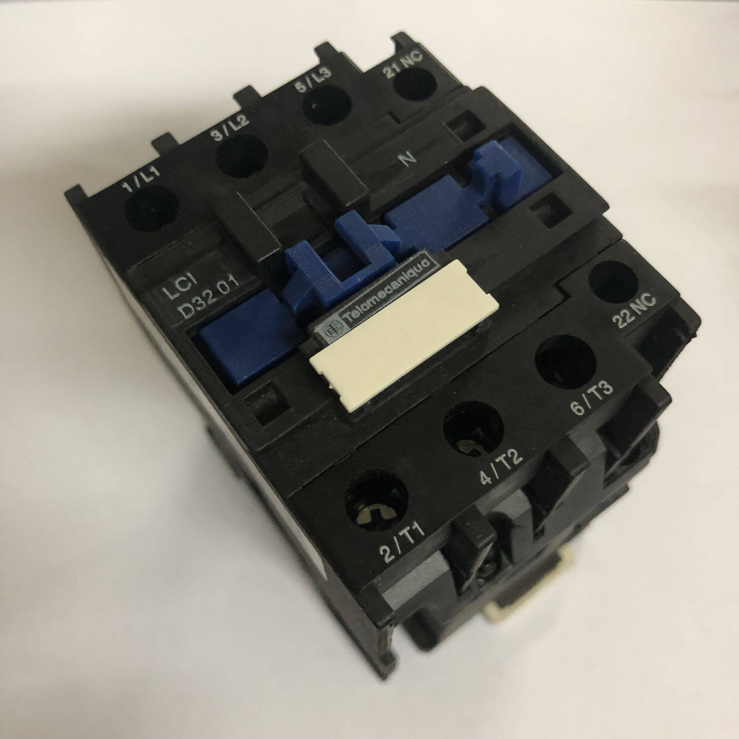 交流接触器Telemecanique LC1-D32...N LC1-D3201 AC220V抱闸电梯