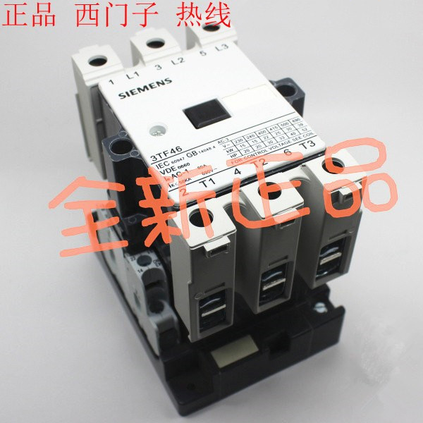 原装正品 西门子 交流接触器 3TF46 22-0XMO 220V 80A 电梯