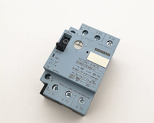 原装正品西门子马达保护开关电动机断路器3VS1340-1MK00 4-6A