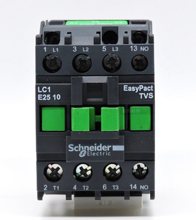 原装正品 施耐德 门锁抱闸接触器 LC1-E2510 AC110V AC220V  电梯