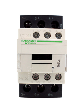 正品 施耐德 直流接触器 LC1D3211BD 24VDC LC1-D32BDC le32A50A
