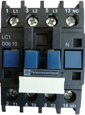 交流接触器Telemecanique LC1-D06...N LC1-D0610 24V 110V 380V