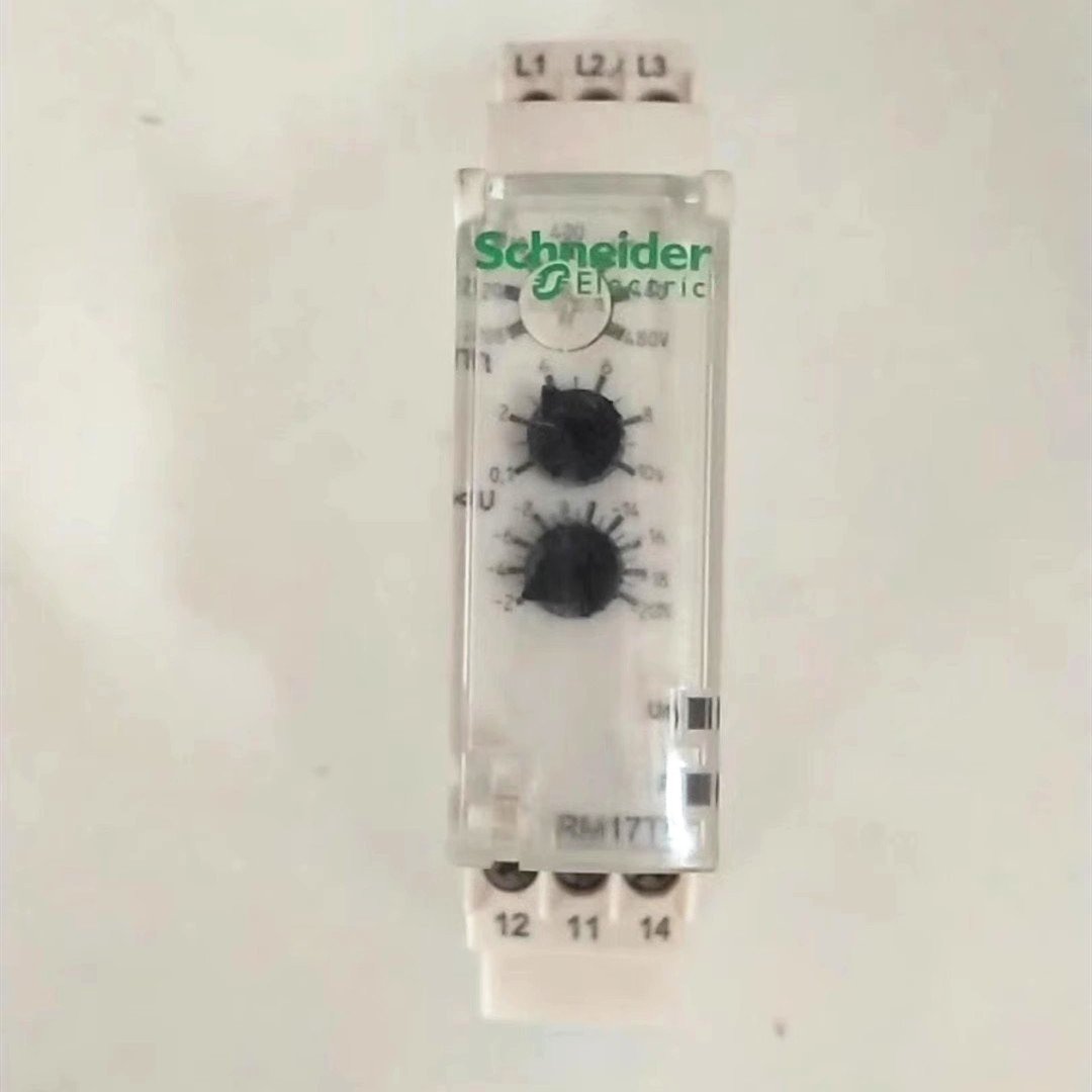 原装进口正品 施耐德 相序继电器缺相保护控制器 RM17TU00