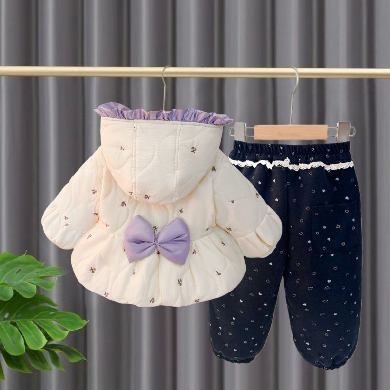 女童套装秋冬2026新款儿童时髦加绒加厚宝宝冬季洋气夹棉冬装棉衣,童装/婴儿装/亲子装,套装,淘宝优惠券,粉丝福利购,淘宝优惠卷