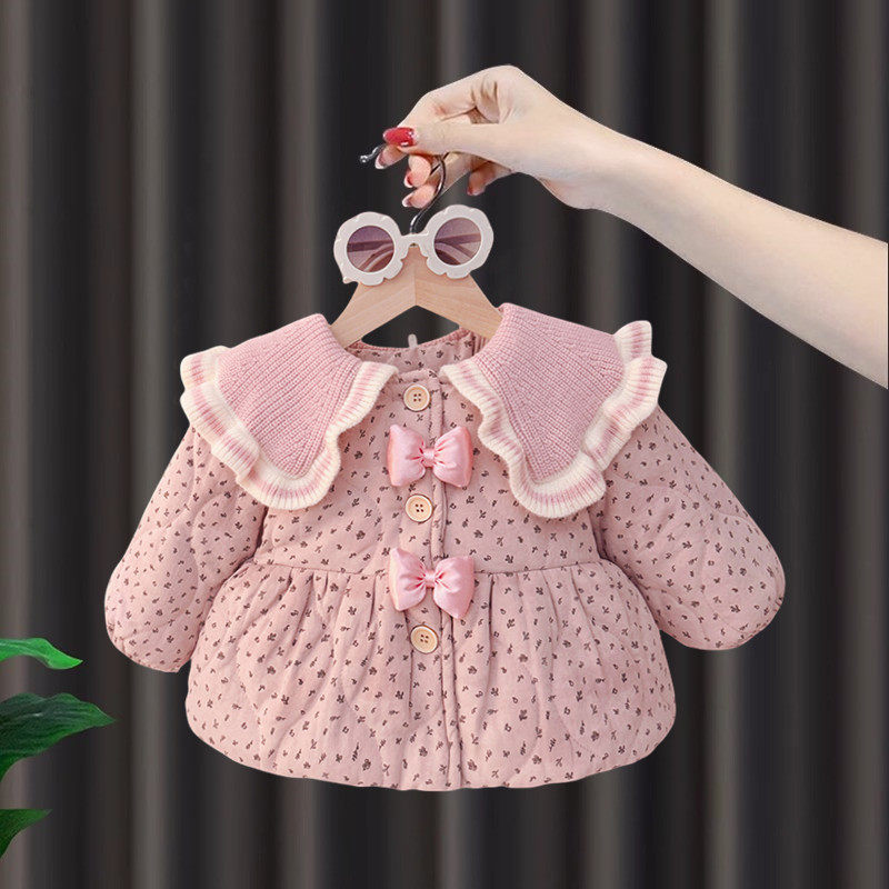 女童棉服冬装2025新款洋气