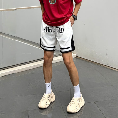 UNCLEBLUE短裤宽松美式休闲裤
