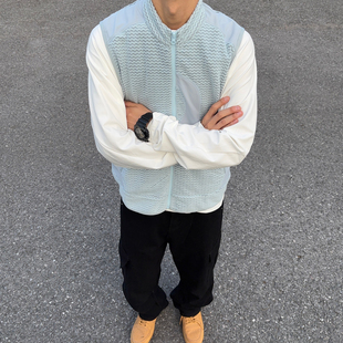 UNCLEBLUE波浪机能马甲25秋季 城市户外280g蓄热轻量背心外套 新品