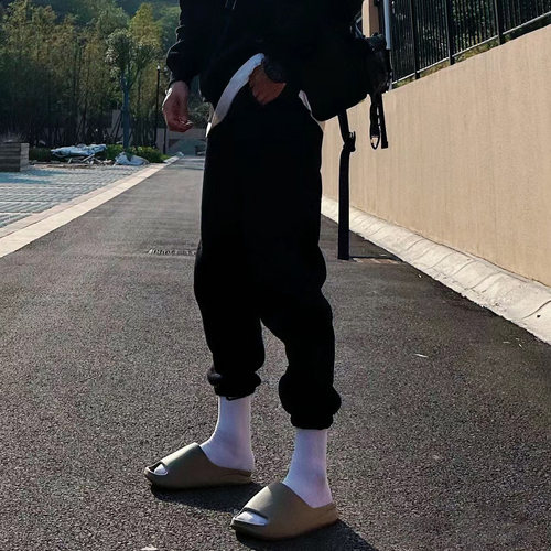 UNCLEBLUE卫裤宽松休闲休闲裤