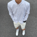 2025春秋新款 衬衫 商务翻领衬衣男条纹开衫 休闲男士 长袖 UNCLEBLUE