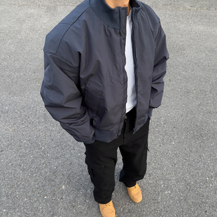 cleanfit高级感痞帅短款 UNCLEBLUE90白鸭绒美式 飞行员羽绒服男士