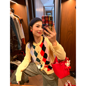 小个子开衫 今屿花花 韩系氛围感毛衣黄色针织衫 2025新款 早秋女装