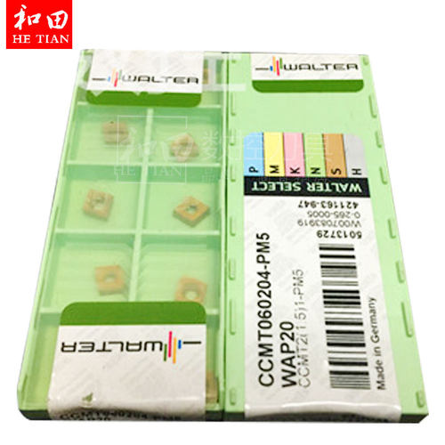 正品德国瓦尔特数控车刀片CCMT060204-PM5 WAP20和田数控 刀具