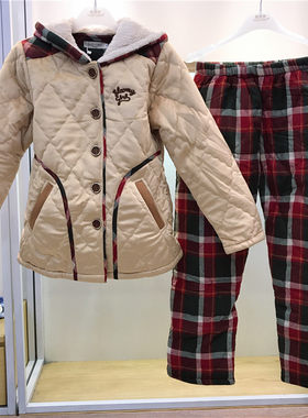 妮可雅乐可美冬季新品家居服棉袄