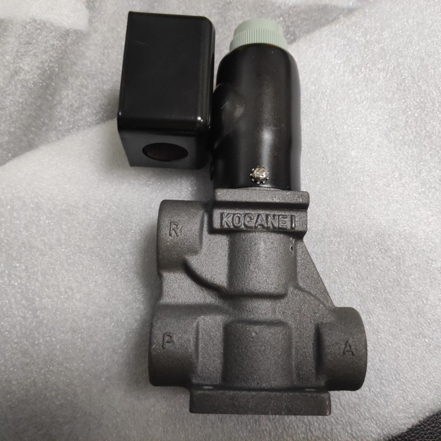 日本进口原装全新KOGANEI 501E1-T AC100V大流量大压力电磁阀