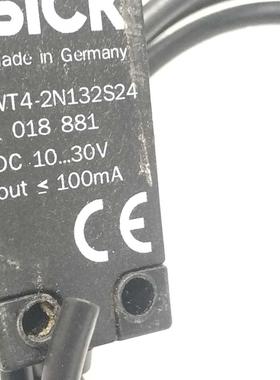 WT4-2N132S24德国原装拆机，光电开关光电传感器WT4-2N112S28