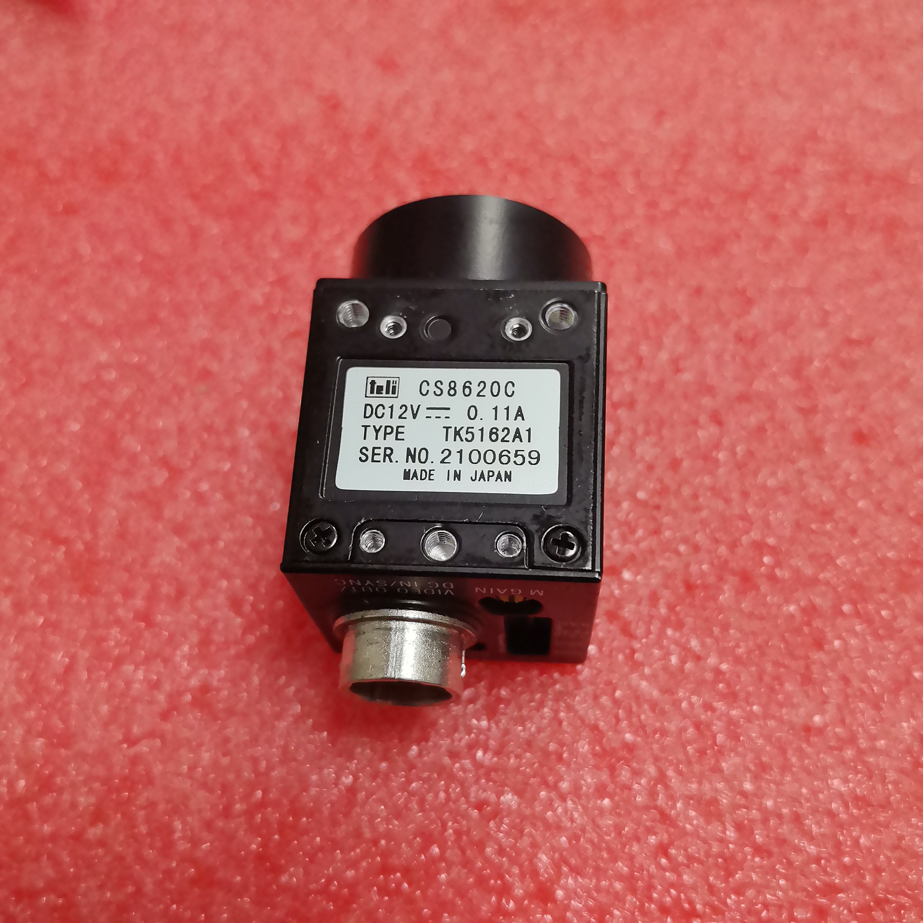 CS8620C工业相机TK5162A1拆机件成色如图实物拍摄