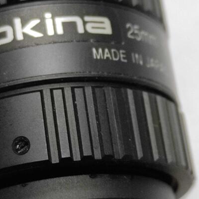 25mm 1:1.4 2/3 TOKINA 工业相机镜头延长环加长筒10 15 20MM