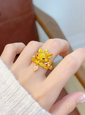 金店同款沙点钻拉丝苏妲己