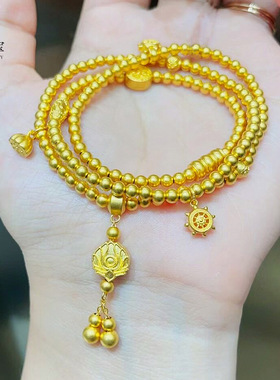 金店同款沙999古法传承珠