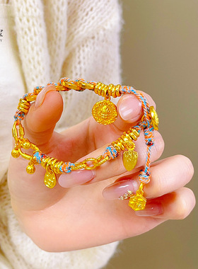 金店同款沙999藏式五帝钱