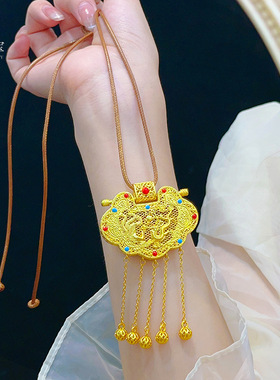 金店同款沙古法花丝镶嵌天