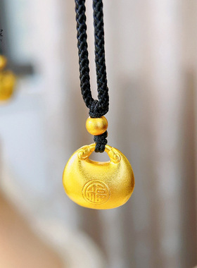 金店同款沙999小胖福长命