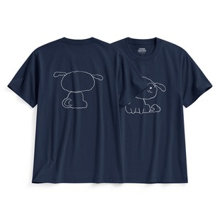 蜡笔小新印花T恤 男 诚衣 lativ