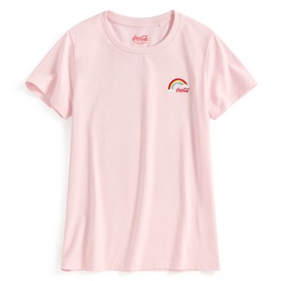可口可乐电绣T恤 女 诚衣 lativ