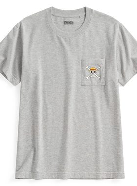 lativ 诚衣 航海王口袋印花T恤-06-男