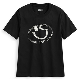 lativ 印花T恤 S.W.SMILEY®厚版 女 诚衣