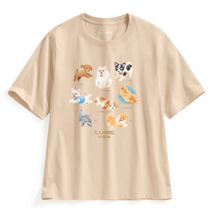 诚衣 大人 印花T恤 女 图鉴宽版 lativ