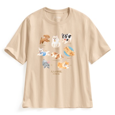 lativ 诚衣 大人的图鉴宽版印花T恤-16-女