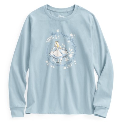 lativ 诚衣 迪士尼系列长袖印花T恤-15-女