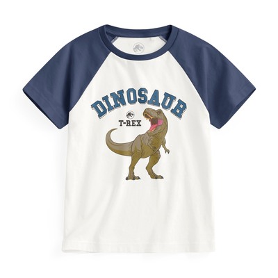 lativ 诚衣 Jurassic World拉克兰袖印花T恤-08-童
