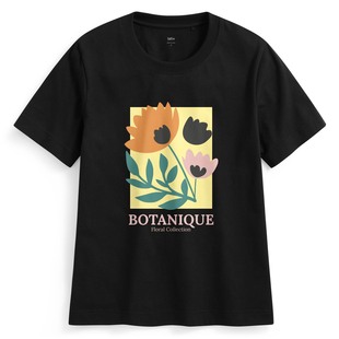 印花T恤 花语之间厚版 女 诚衣 lativ