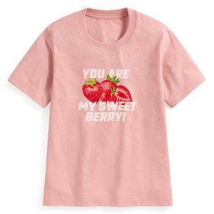 印花T恤 草莓厚版 女 诚衣 lativ