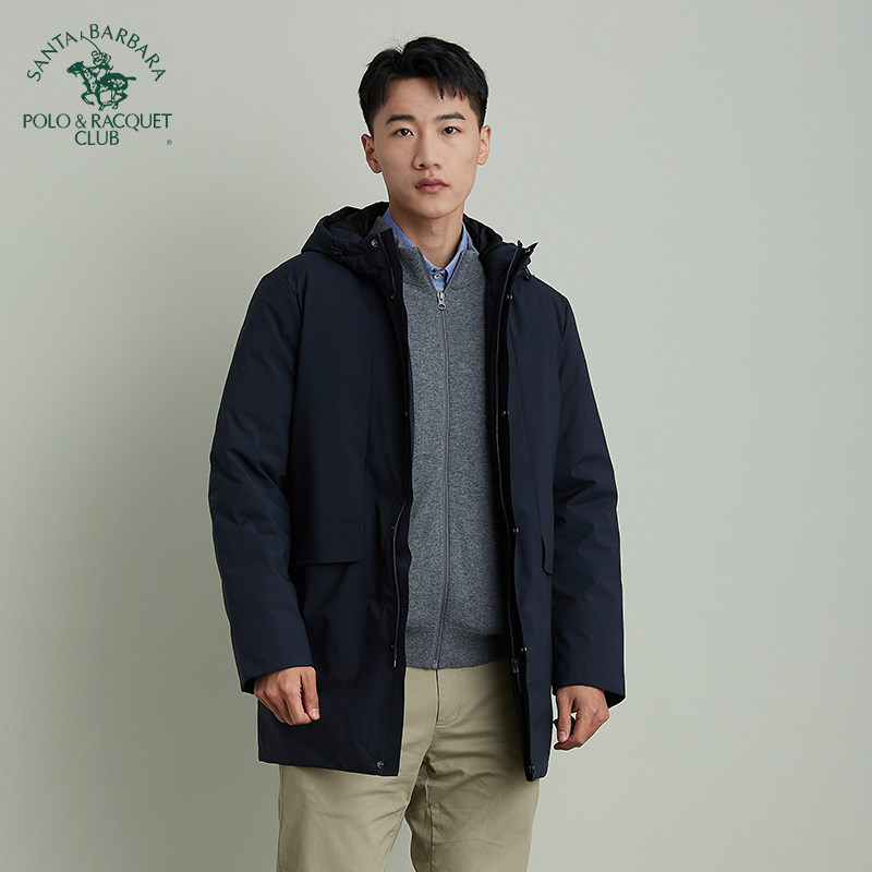 圣大保罗简约羽绒服男士休闲