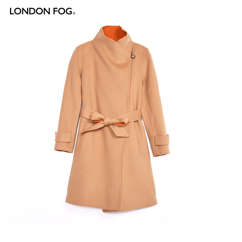 LONDONFOG中长款昵绒风衣