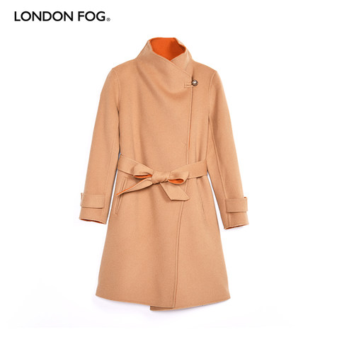LONDONFOG中长款昵绒风衣
