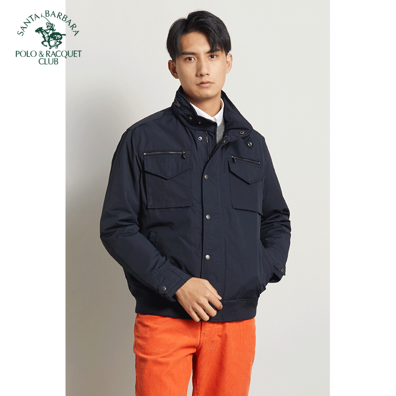 圣大保罗男装棉服外套立领厚款冬装专柜正品棉衣夹棉外套棉袄保暖